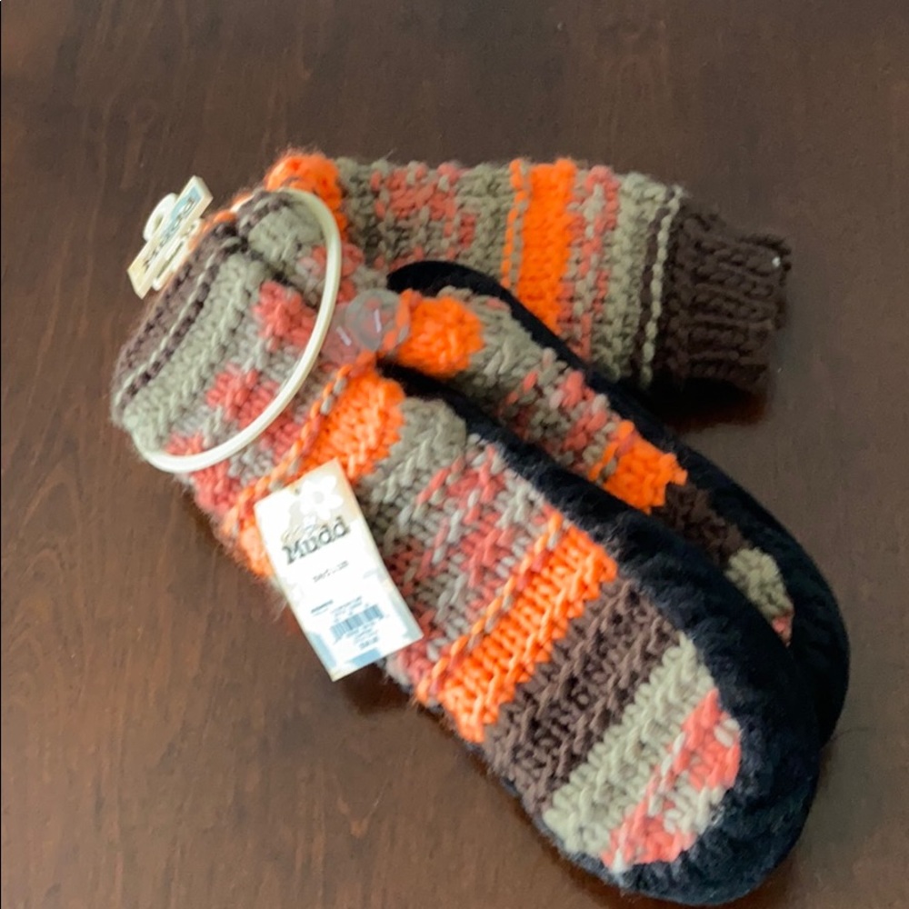 Wool slippers